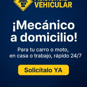 Mecánico a domicilio en Bogotá